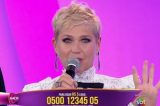 “Aqui eu posso falar juro por Deus”, diz Xuxa no Teleton alfinetando Rede Record