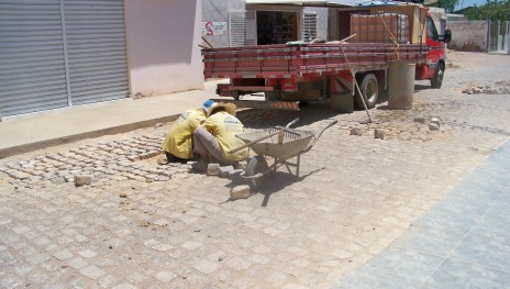 calçamento recuperacao