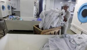 hospital lavagem de roupa