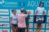 Nadadora juazeirense supera dificuldade e fica no 2º lugar em Maratona Aquática