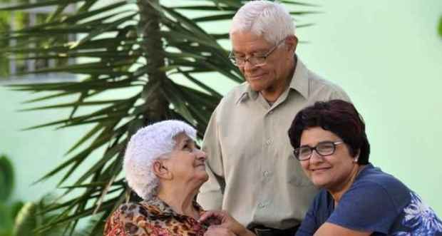 aposentados em familia