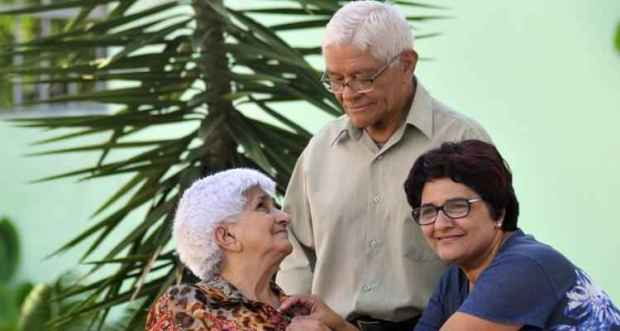 aposentados em familia