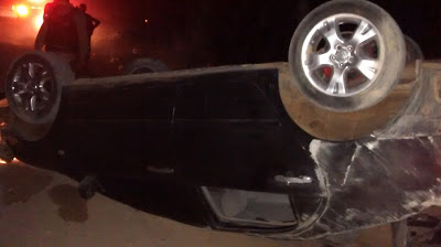carro virado