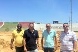Obras do Estádio Adauto Moraes estão em ritmo acelerado
