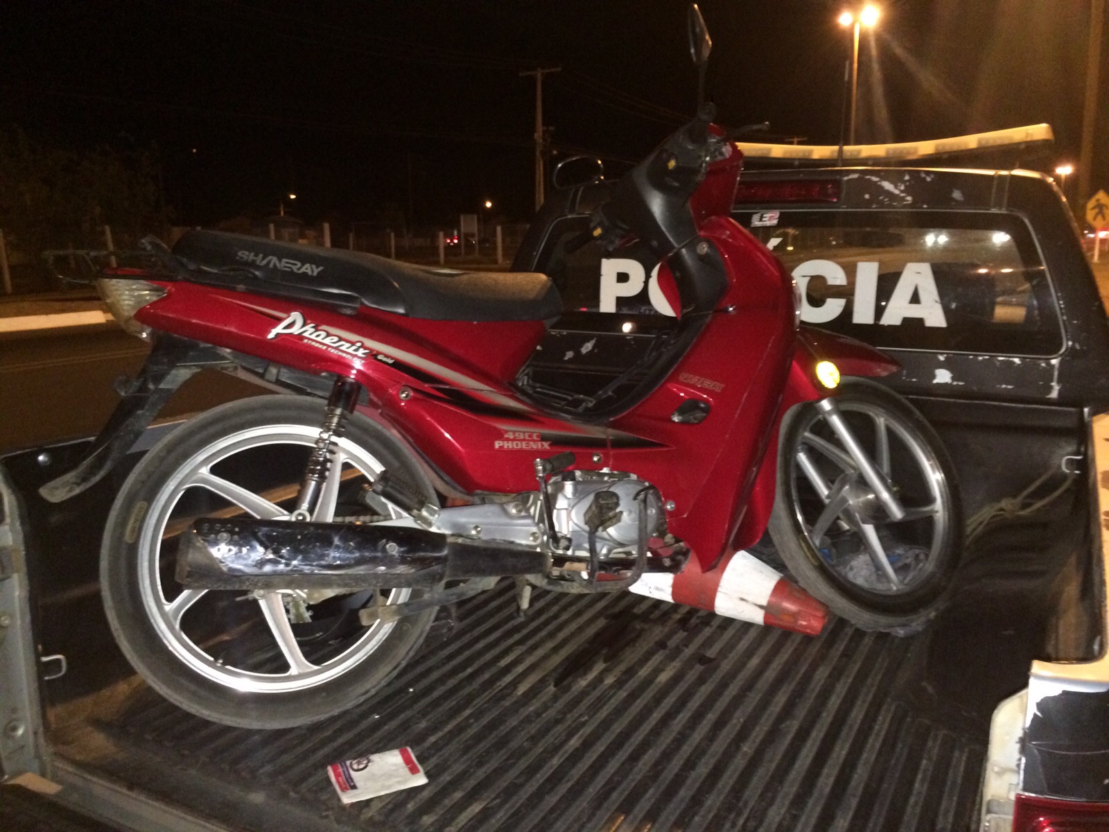 haroldo preso moto