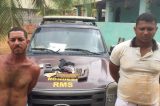 Itinga: dois homens são presos com armas e produtos roubados em mercadinho