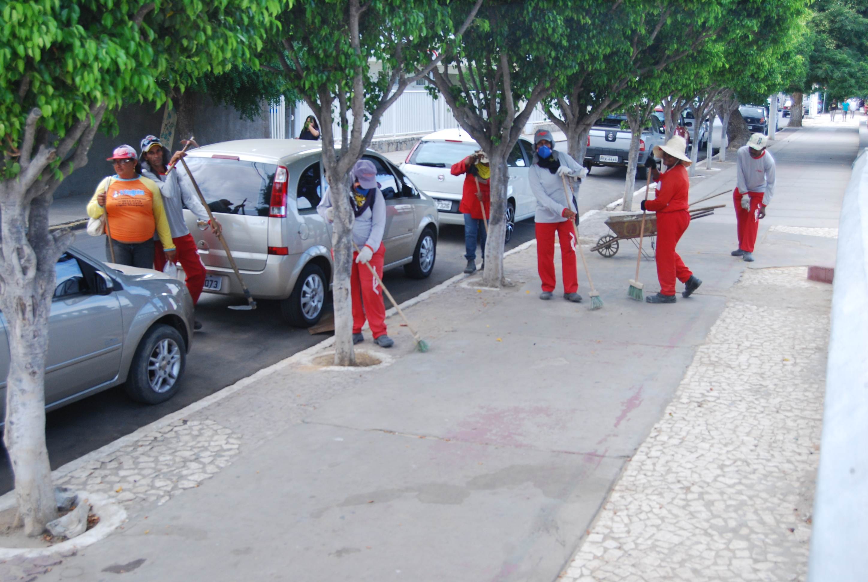 limpeza de rua