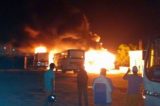Incêndio atinge ônibus escolares no interior de Pernambuco