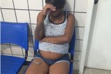 Gestante é presa em posse de um revólver na Rua do Pó