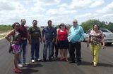 Uauá: Prefeito Olímpio e secretário Moisés Ribeiro preocupados com situação da BR 235 durante período chuvoso