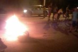 Protesto no bairro João Paulo II