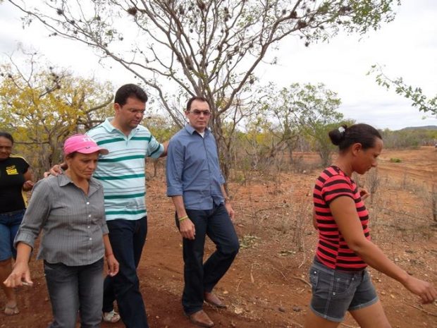 lindomar e joao alves visita povo