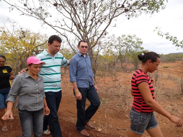 lindomar e joao alves visita povo