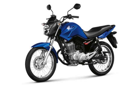 moto azul