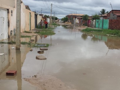 rua alagada