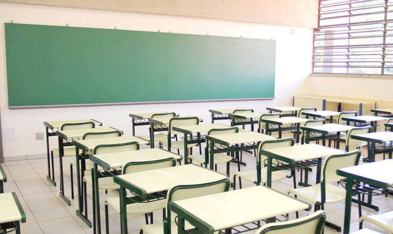 sala de aula vazia