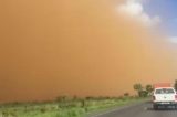 Tempestade de areia assusta moradores de Barreiras e Luis Eduardo Magalhães; veja vídeo