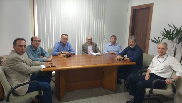 Zó e a equipe técnica da secretaria
