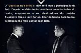 Após ser expulso, Belo pede desculpas e implora retorno ao Gigantes do Samba