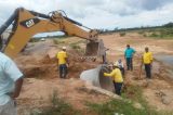 Sesp trabalha na recuperação do trecho da estrada que liga Jatobá a Conchas em Maniçoba Sesp trabalha na recuperação do trecho da estrada que liga Jatobá a Conchas em Maniçoba