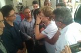Isaac Carvalho leva pais da menina Beatriz a encontro com Dilma