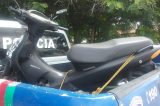 Policia recupera moto roubada
