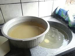 agua na bacia