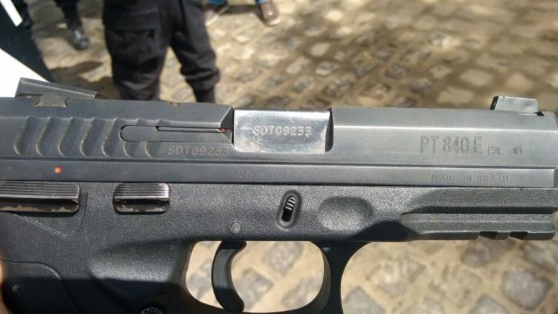 arma roubada