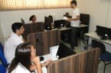 Equipe de Call Center do Aniversário Saudável passa por treinamento