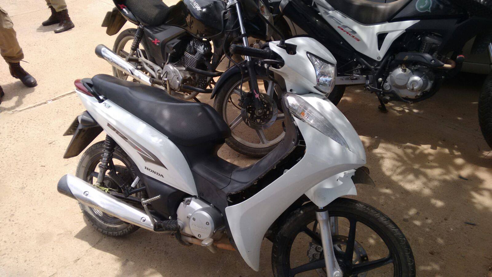 moto roubada pelo comunitario