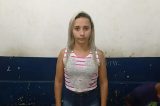 Mulher é presa por mandato de prisão