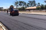 Prefeitura inicia asfalto novo na Avenida Monsenhor Ângelo Sampaio