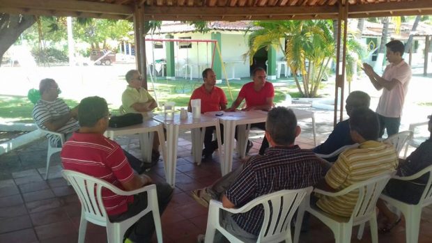 Reunião sobre a adutora