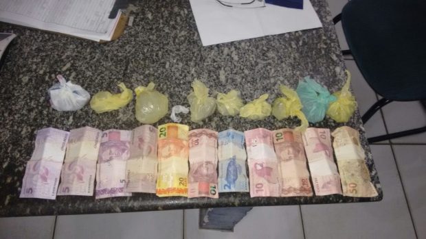 dinheiro e droga
