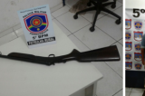Polícia apreende espingarda Petrolina