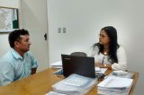 Secretária de Saúde recebe comunitário do bairro Jardim Amazonas