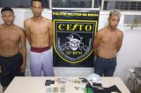 Suspeitos de assaltar e balear policial militar são presos em Serrinha