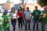 Prefeitura realiza trabalho de orientação para implantação da Coleta Seletiva no bairro Jose e Maria