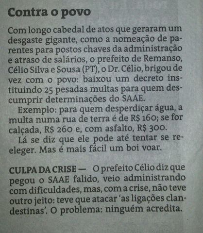 contra o povo