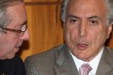 Cunha ameaça Temer: Eu posso ser o início do fim Cunha ameaça Temer: Eu posso ser o início do fim