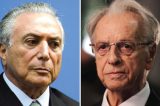 A desidratação de Temer e a negação de Itamar A desidratação de Temer e a negação de Itamar
