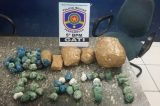 GATI do 5º BPM apreende aproximadamente 1kg de maconha em Petrolina