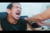 Vídeo: Medroso tomando injeção