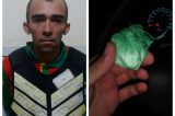 Mototaxista preso na Ponte Presidente Dutra com droga