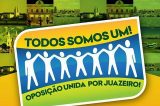 União das oposições em Juazeiro convoca militância e lança o movimento ‘Todos somos um’