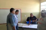Secretário visita obras da Escola Maria de Lourdes em Juazeiro Secretário visita obras da Escola Maria de Lourdes em Juazeiro