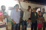 Uauá: Moradores de Lagoa da Pedra recepcionam Moisés Ribeiro