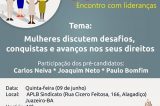Juazeiro no Rumo Certo realizará encontro com lideranças dos movimentos de mulheres nesta quinta-feira, 9