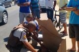 Policiais do 45º CIPM/Curaçá prestam socorro a vítima de moto na BR 407 em Juazeiro Policiais do 45º CIPM/Curaçá prestam socorro a vítima de moto na BR 407 em Juazeiro