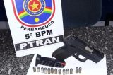 Policia prende homem com um ‘berro’